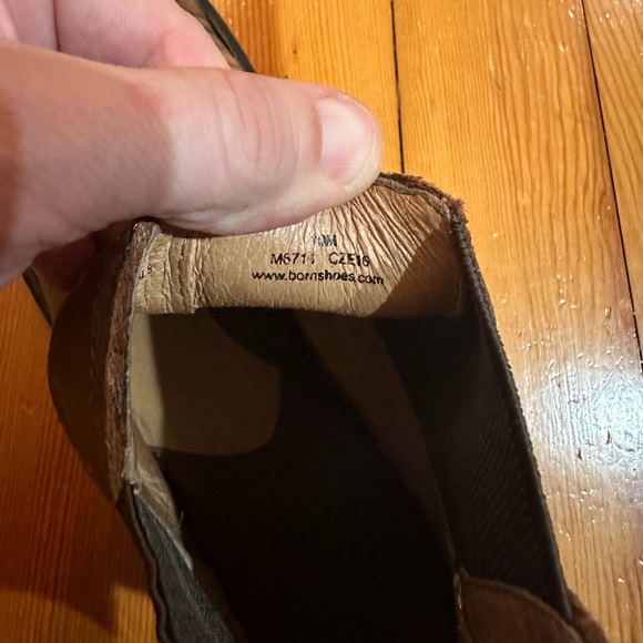 COPY - Genuine Leather Born Boots - Broken In Distressed Brown - Picture 6 of 8